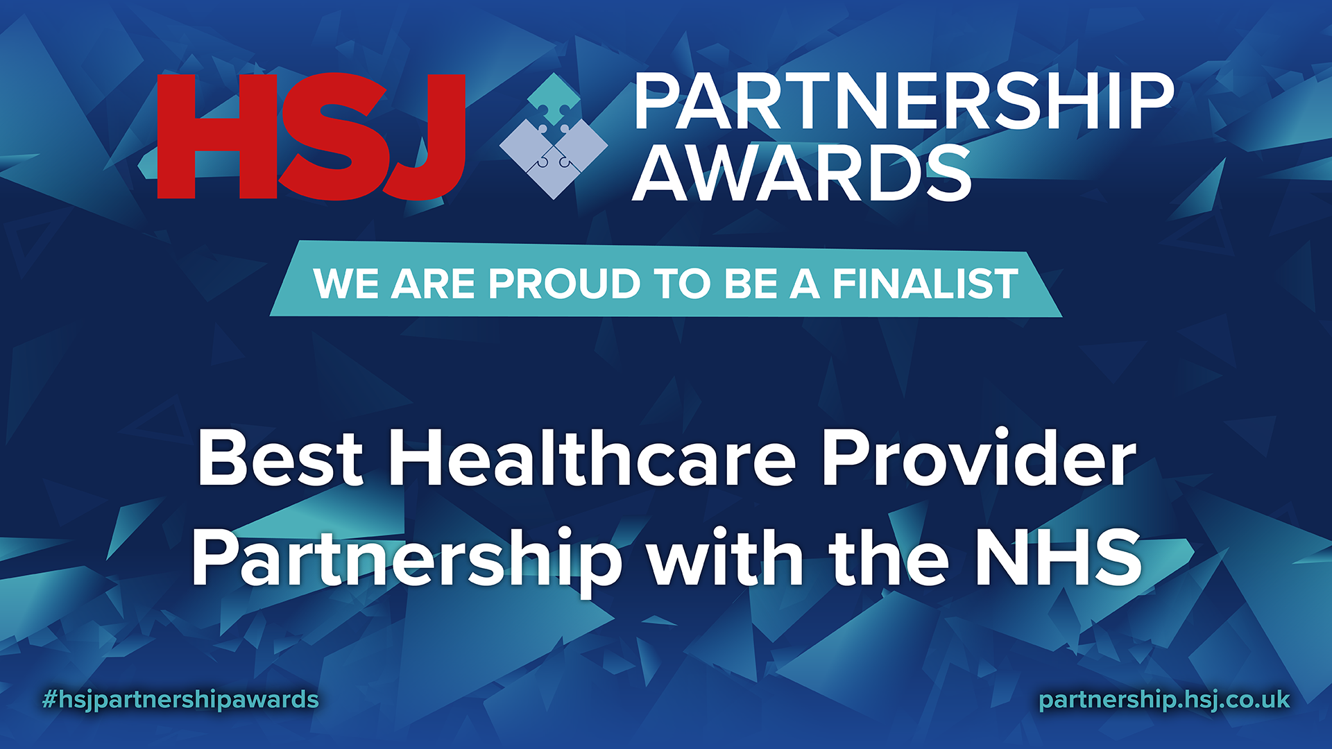 hsj award - best healthcare provider partnership