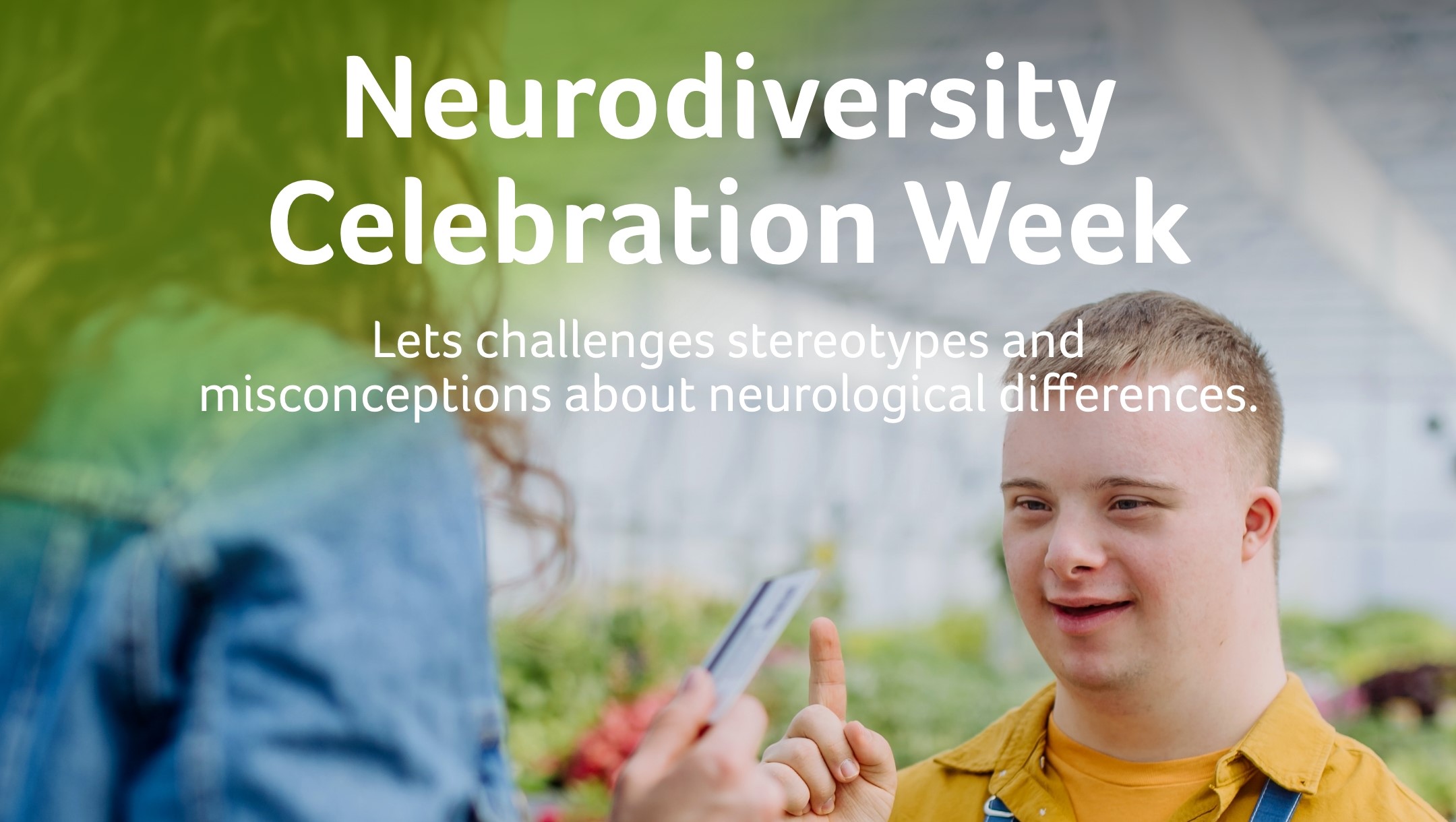 Neurodiversity Celebration Week banner
